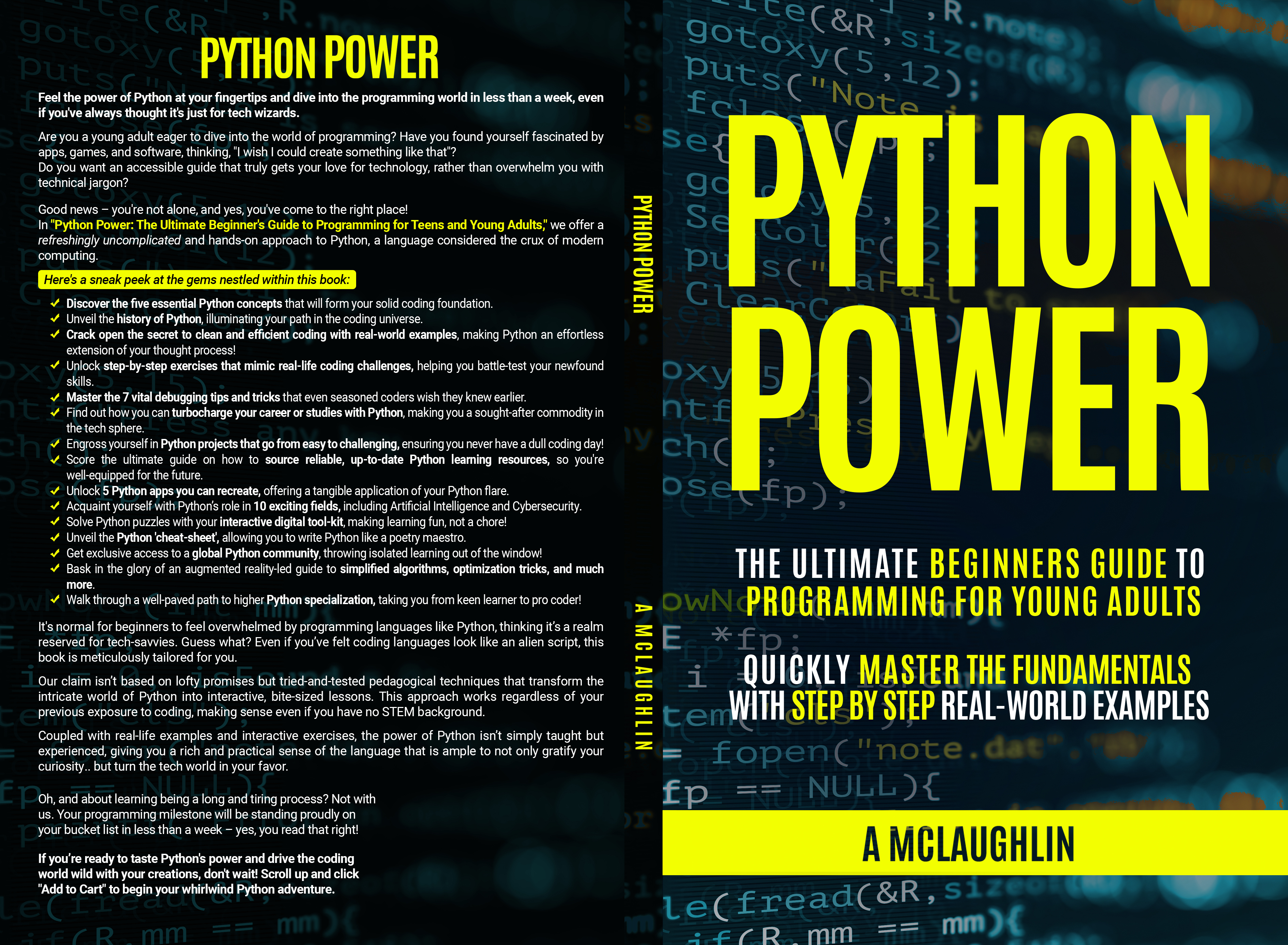 Python Power The Ultimate Beginners Guide to Programming for Young Adults